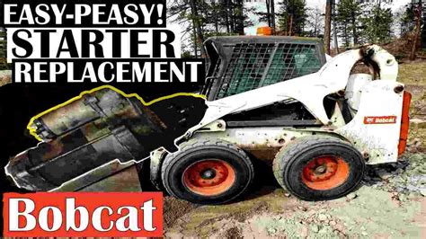 skid steer starter replacement|bobcat v2203 starter.